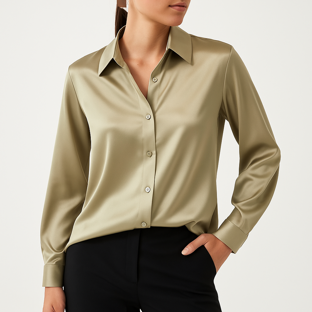 Women's Elegant Fluid-Fit Blouse