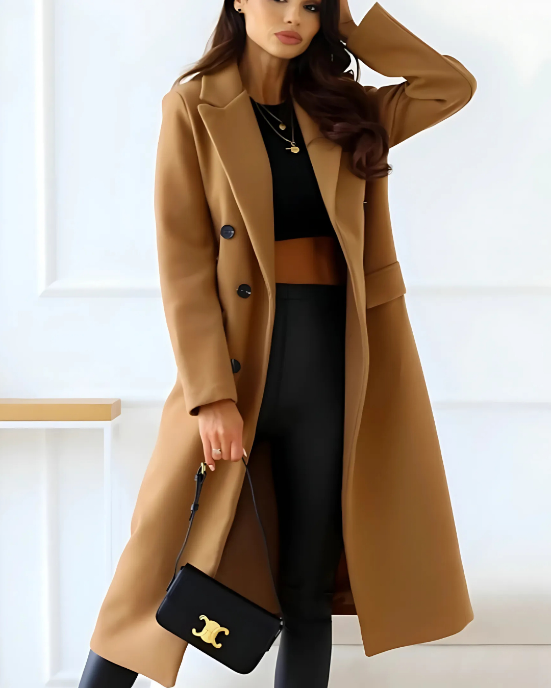 Women's Elegant Long Winter Jacket
