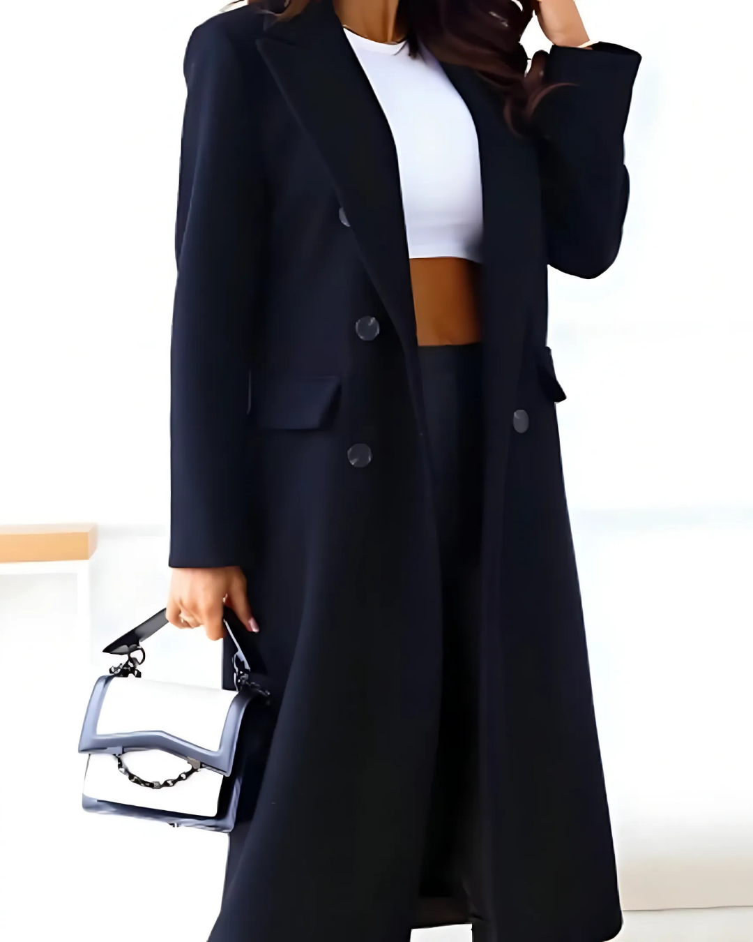 Women's Elegant Long Winter Jacket