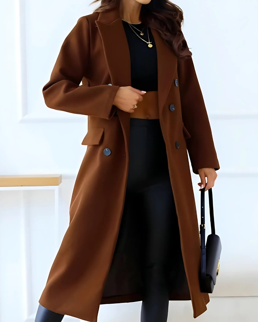 Women's Elegant Long Winter Jacket