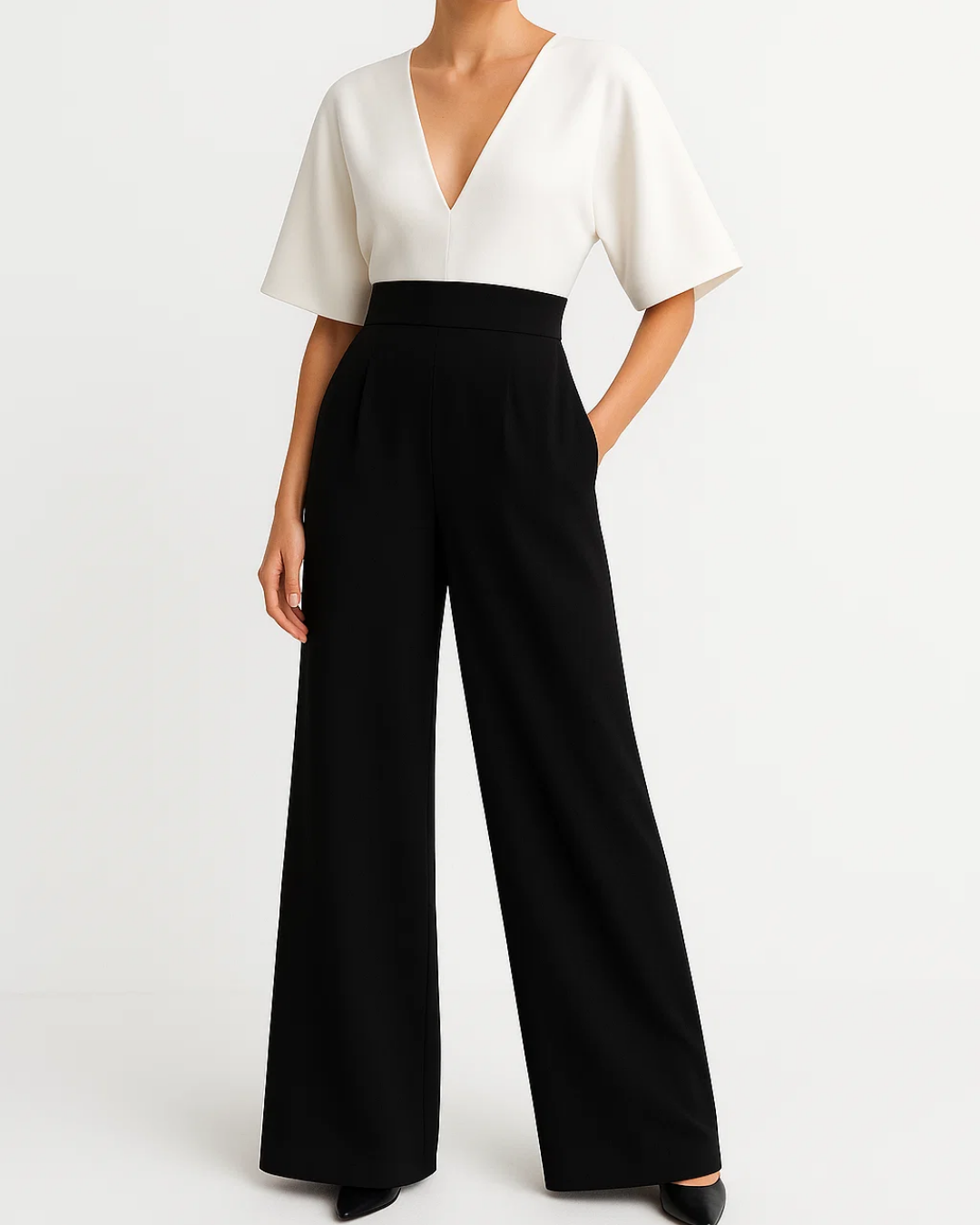 Women's Elegant Wide Leg Jumpsuit