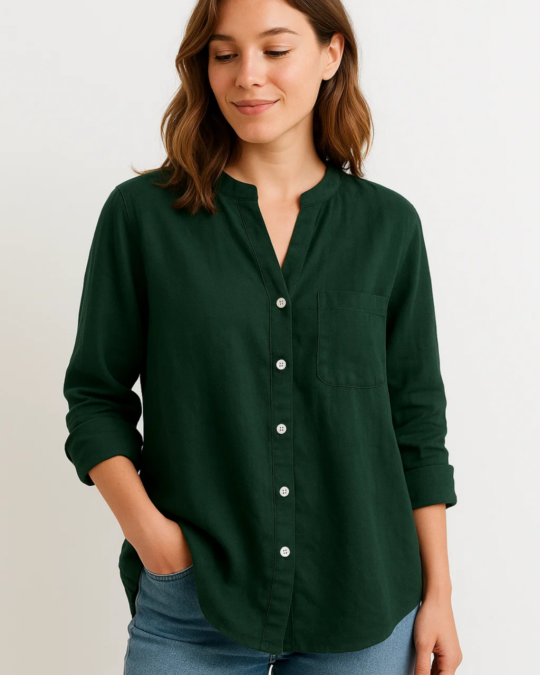 Women's Loose Fit Casual Blouse