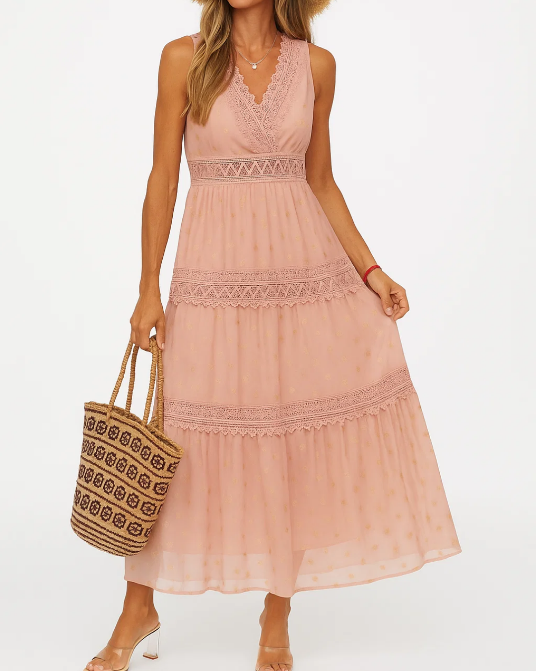 Women’s Sleeveless Summer Maxi Dress