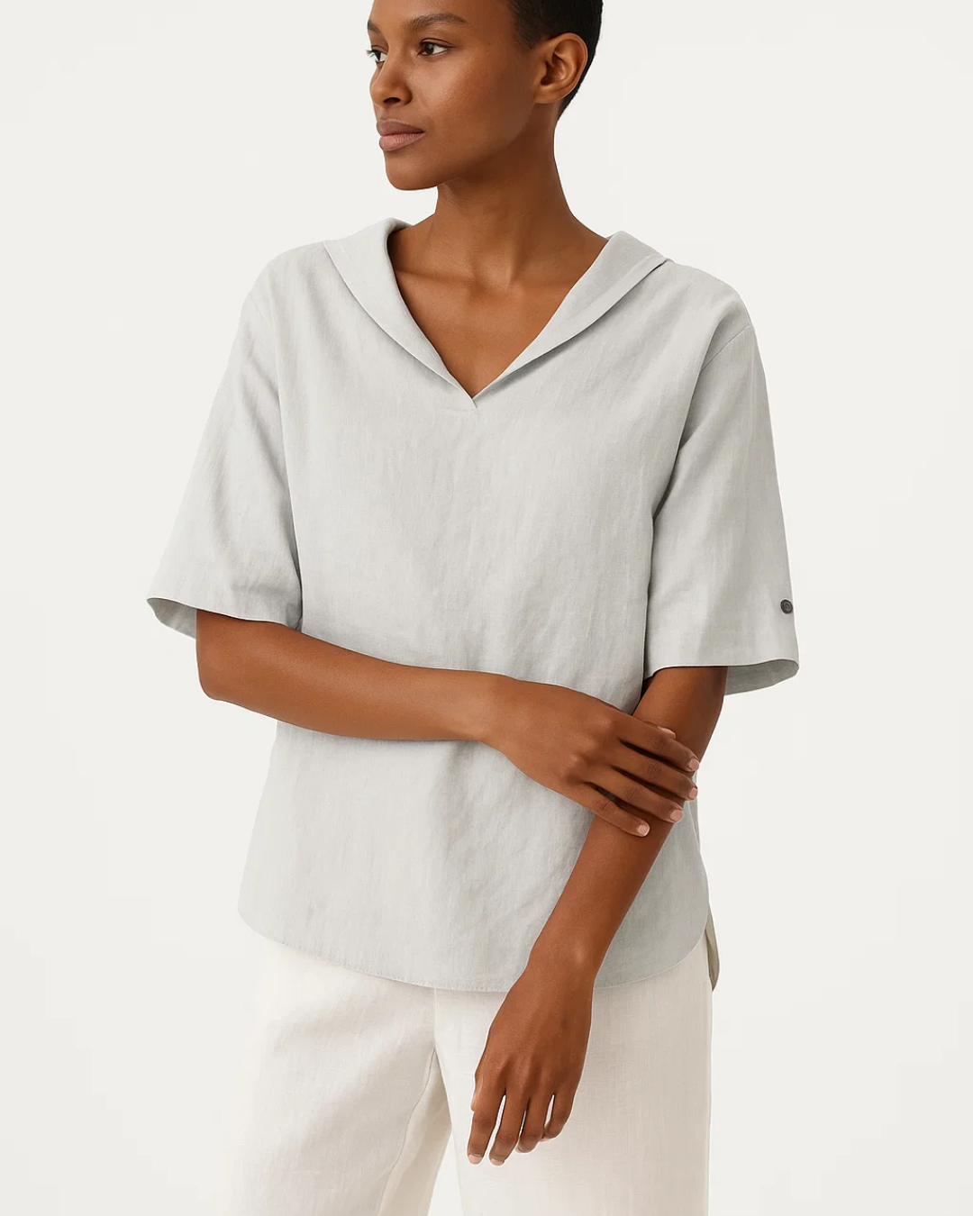 Women's V-Neck Casual Shirt