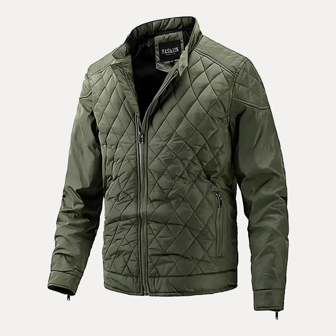 Xavier Classic Stitched Cotton-Padded Jacket
