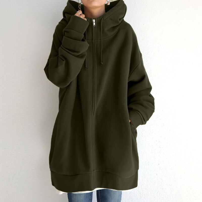 Eloura-Moda | Comfortable Oversized Winter Hoodie Cassandra