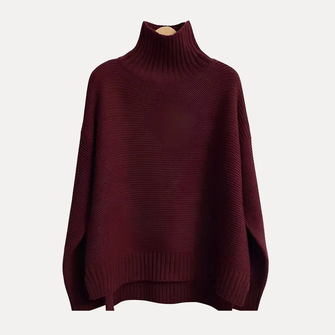 Yasmin Turtleneck Wool Sweater