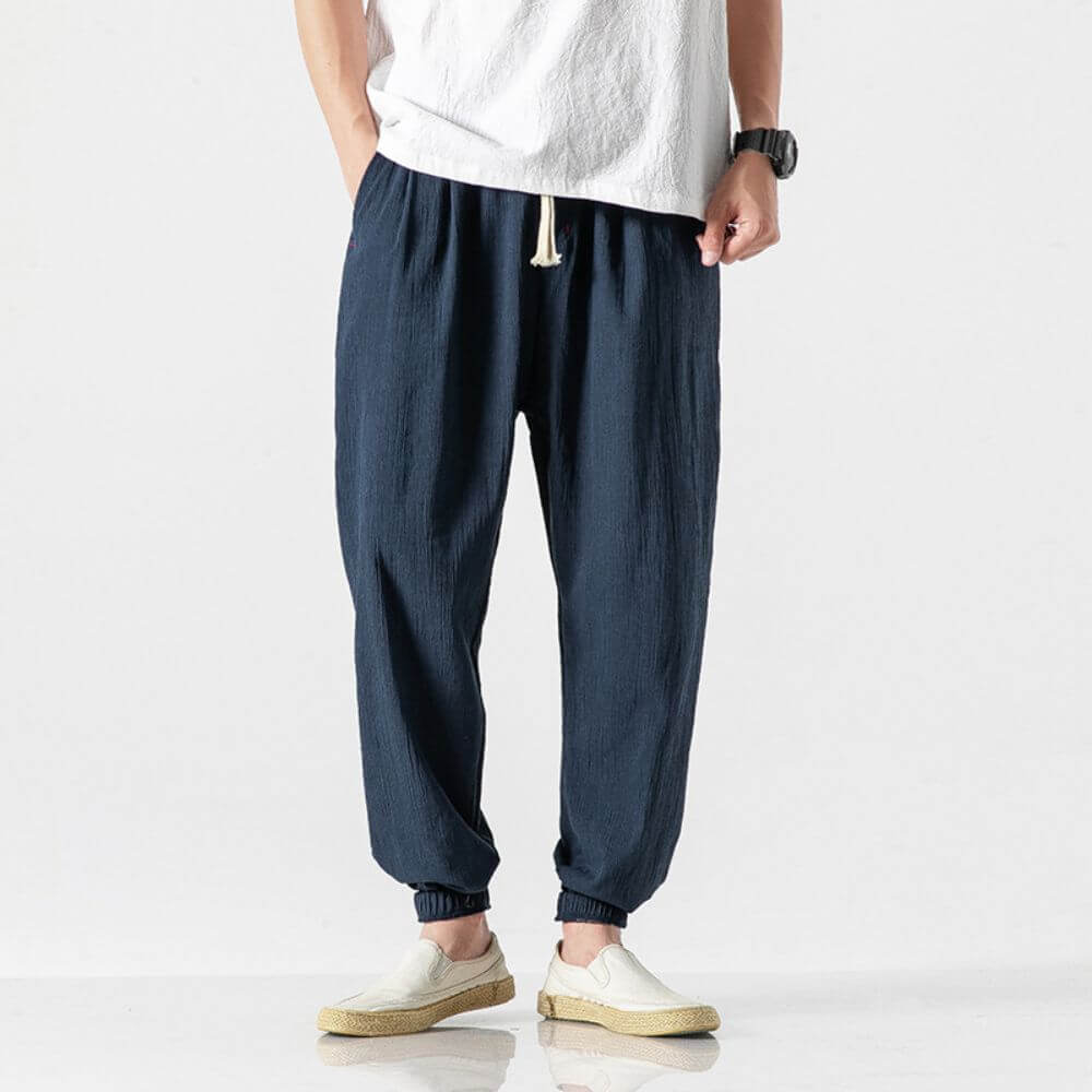 Daan | Classic linen pants for men