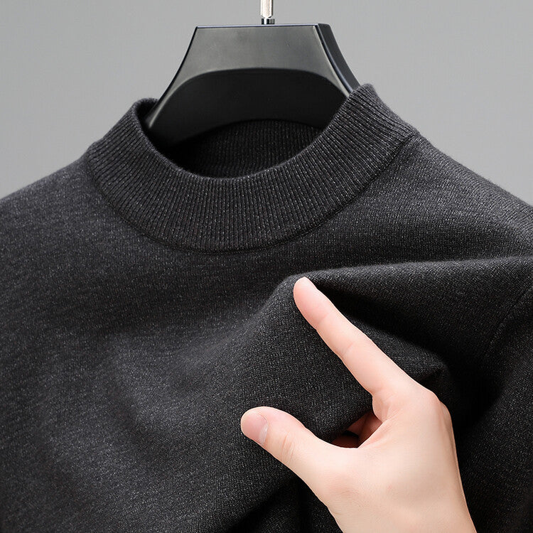 Silas Pure Cashmere Sweater Slim Fit Knit With Ribbed Detail For Luxury Comfort Everyday Wear