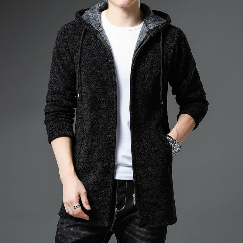 Warm vest for men with fleece lining