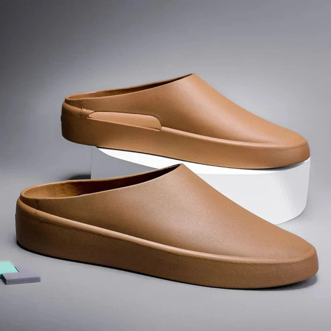 Zane Minimalist Slip On Slides For Men Ultra Lightweight EVA Cushioned Comfort Indoor Outdoor Slippers