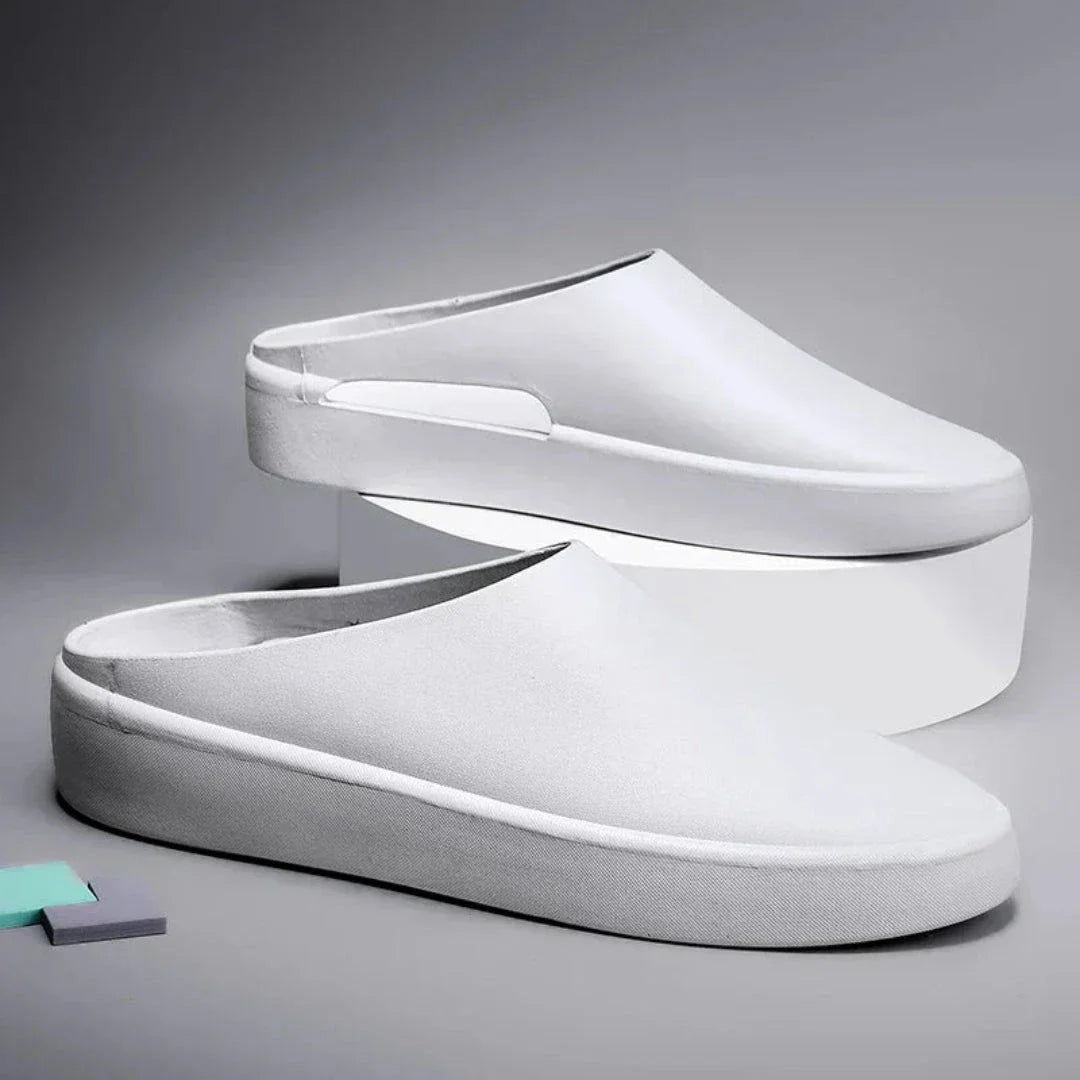 Zane Minimalist Slip On Slides For Men Ultra Lightweight EVA Cushioned Comfort Indoor Outdoor Slippers