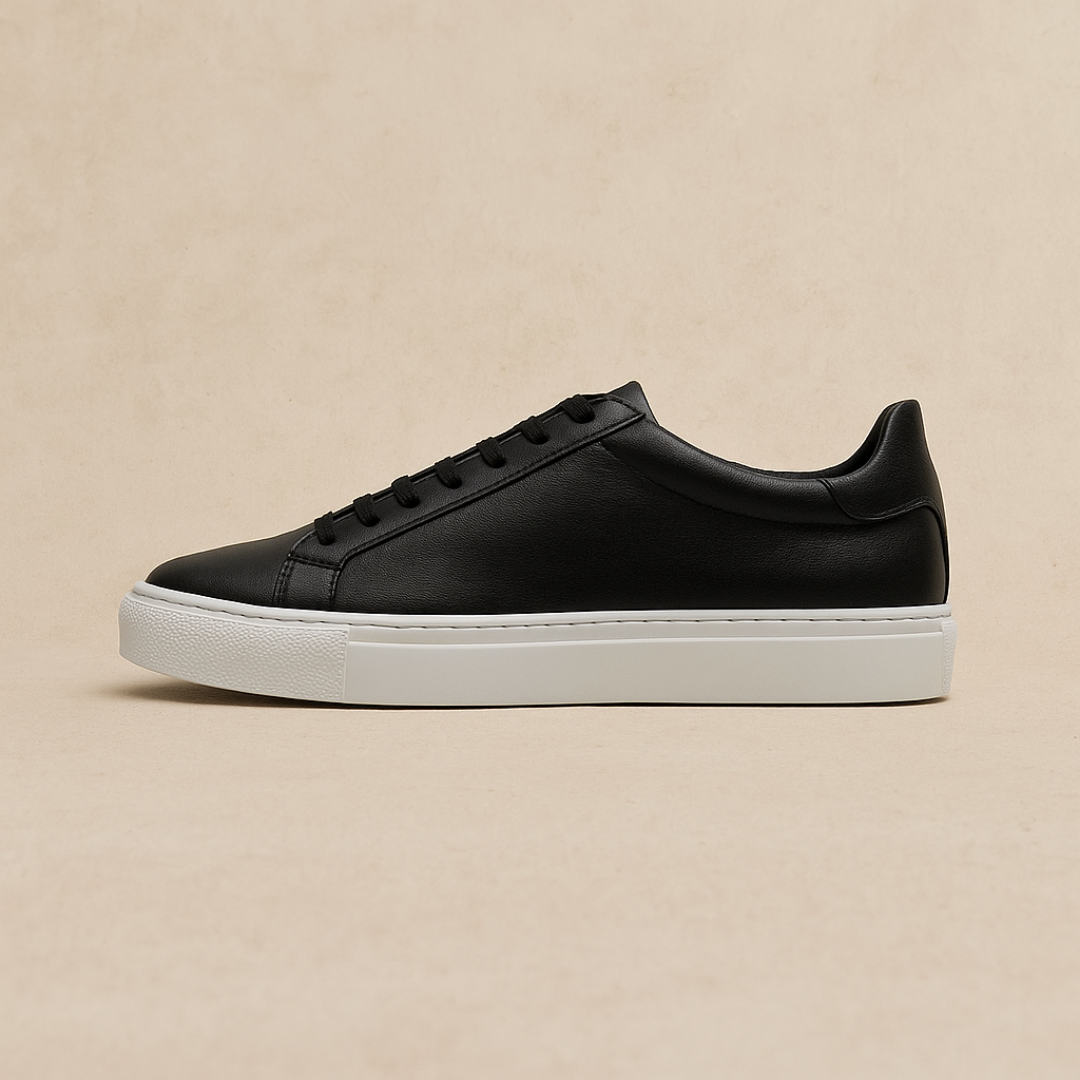 Timeless Leather Low-Top Sneakers