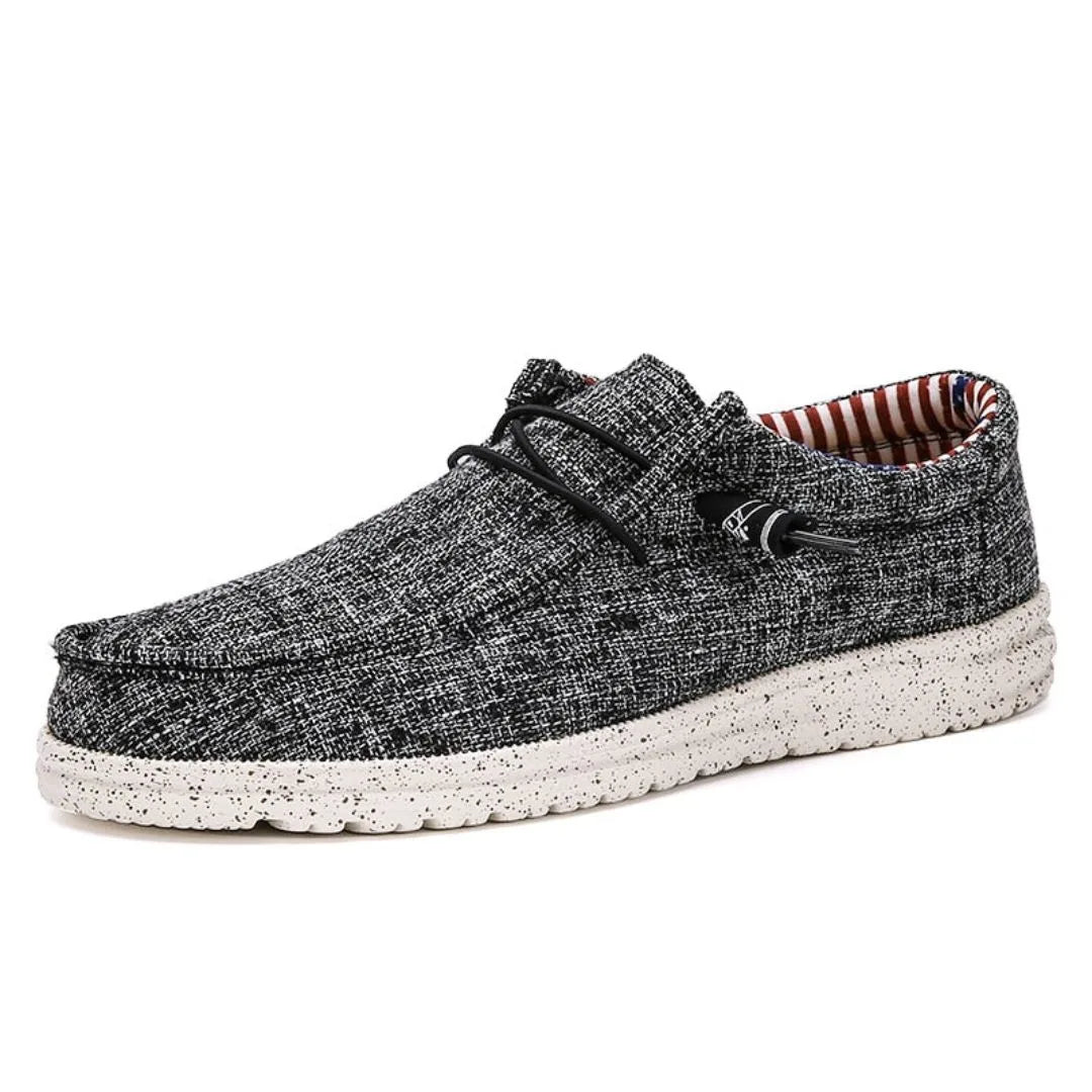 Zeke Ease Ultra Light Denim Loafers With Breathable Upper Cushioned Insole And Shock Absorbing Sole