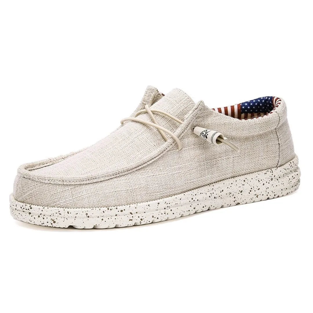 Zeke Ease Ultra Light Denim Loafers With Breathable Upper Cushioned Insole And Shock Absorbing Sole