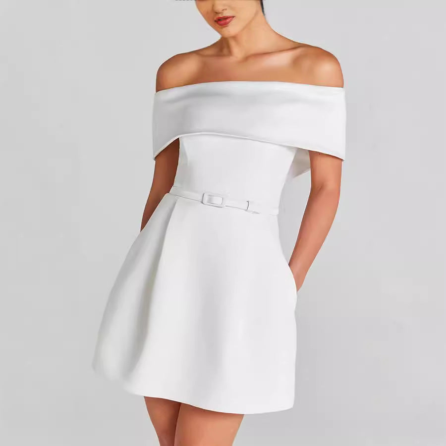 Maria Off Shoulder Dress For Women Chic Flattering Comfort
