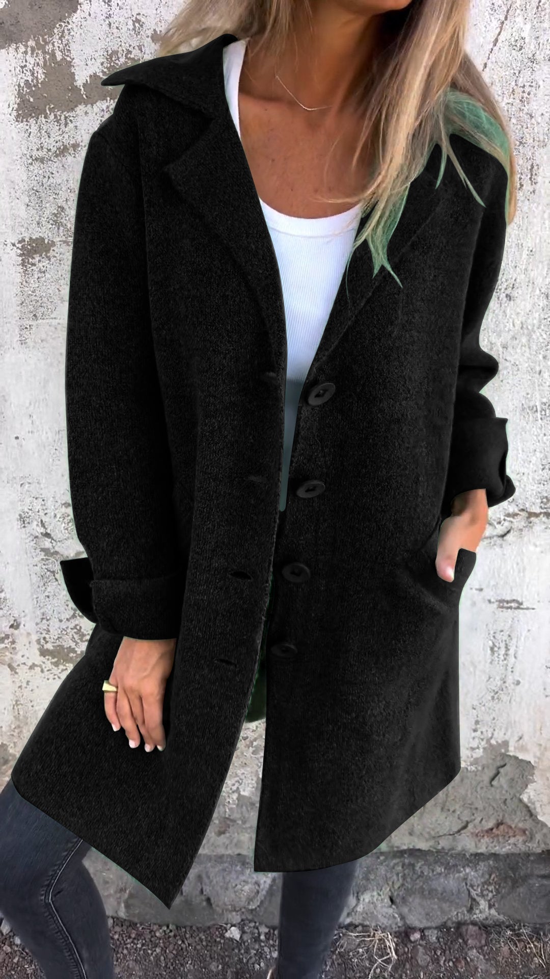 Fiona | Stylish long coat for women