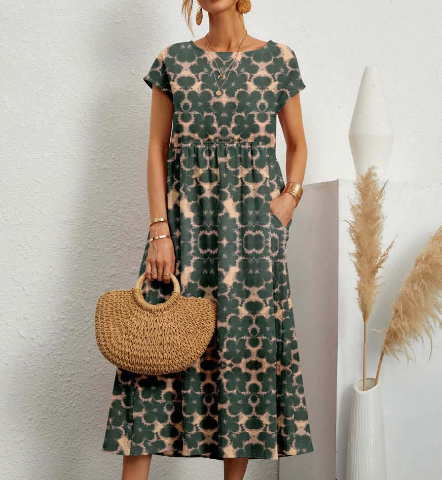 Andrea | Elegant floral dress for all occasions