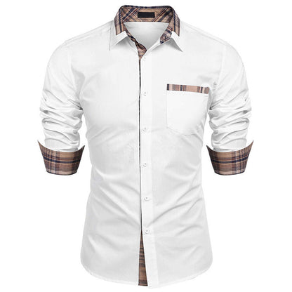 Jeff Long Sleeve Shirt For Men Autumn Winter Warmth And All Day Stylish Comfort In Premium Knit