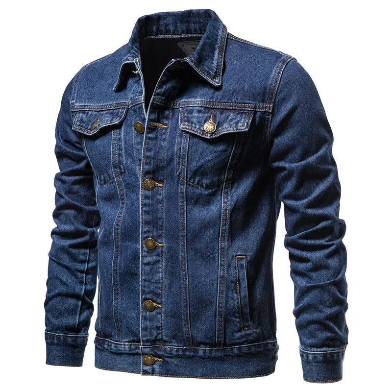 Julian Denim Jacket For Men - Comfortable Fit, Versatile Style For Everyday Wear