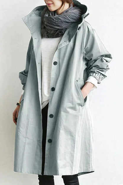 Women's Oversized Raincoat | Long