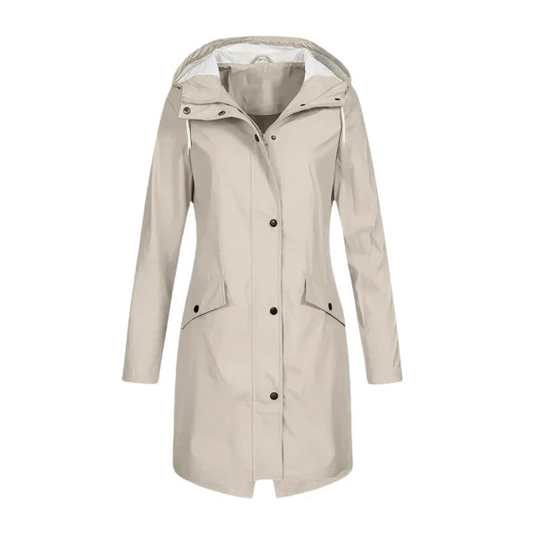 Women's Waterproof Raincoat | With Hood