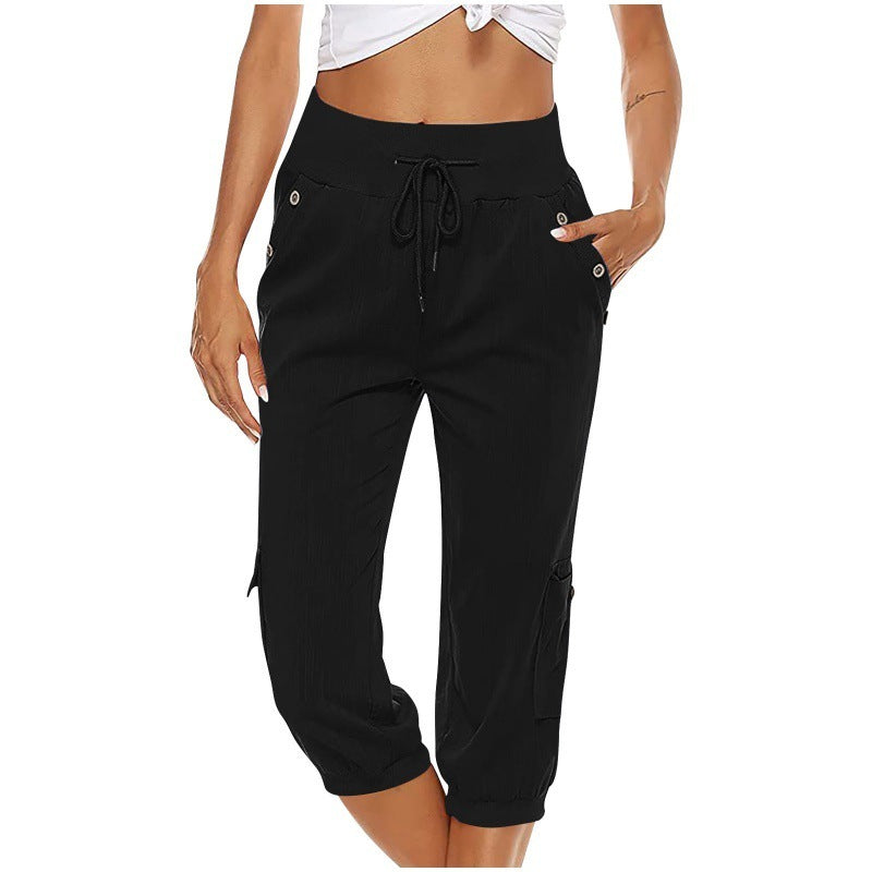 Juliet Cotton Linen Shorts With Cargo Pockets For Women Casual Comfort And Everyday Travel Ready