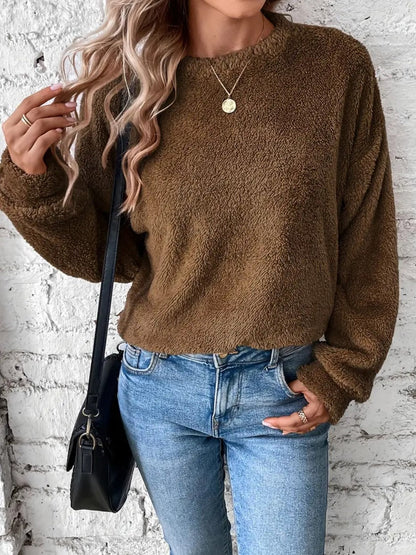 Teddy sweatshirt for women