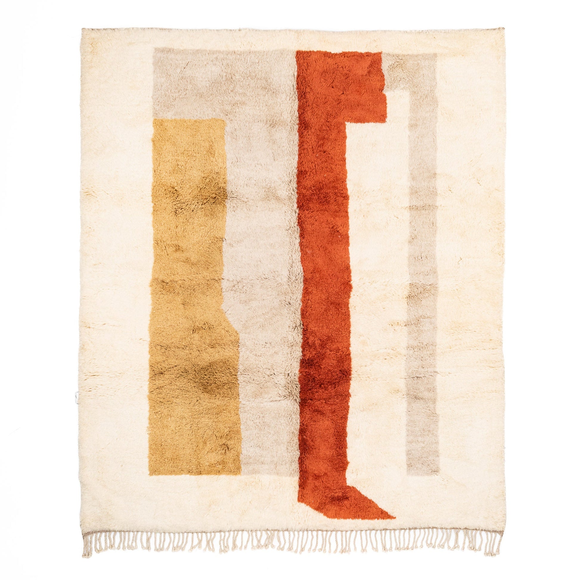 Aban - Luxury Shag Moroccan Rug - TrendAura