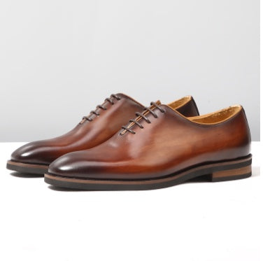 Men's Leather Oxford Shoes Timeless Elegance With Premium Craftsmanship For Professionals