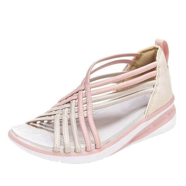 Women's Spring Sandals with Arch Support and Adjustable Straps