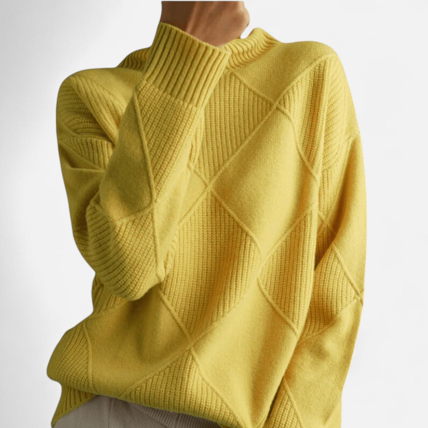 Ancient World | Women's Soft Premium Knit Turtleneck Sweater