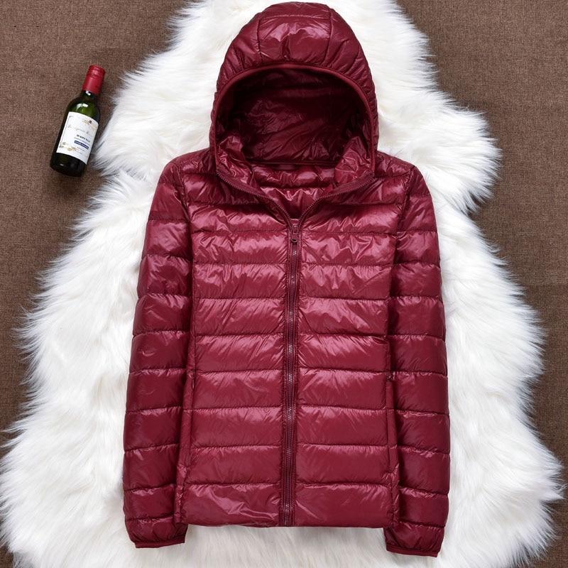 Women's Short Winter Puffer Jacket | With Hood