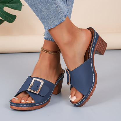 Women's Sandals with Adjustable Straps and Cushioned Footbed