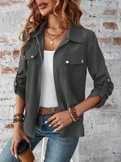Robyn | Stylish zipper jacket for women