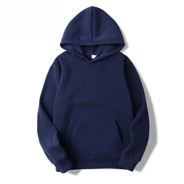 Eloura-Moda | Solid Color Hoodie Made of Cotton for Women