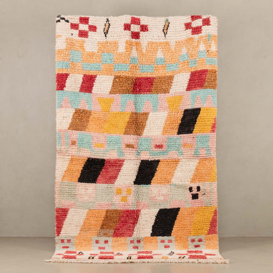 Ahamu - vintage boujad rug - TrendAura