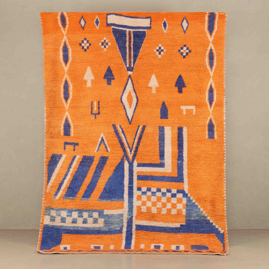 Aicha - vintage boujad rug - TrendAura