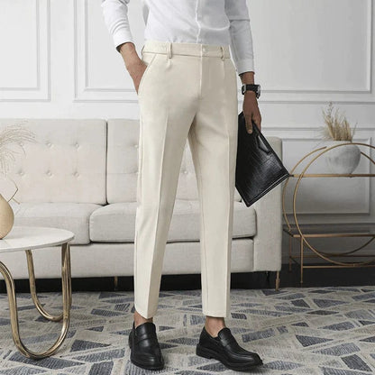 Max Elegant Mens Business Trousers Premium Comfort Timeless Style For Executives