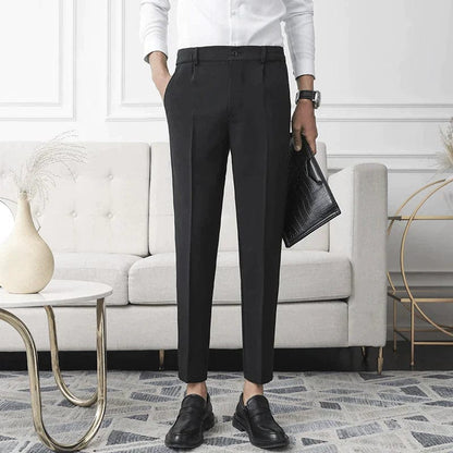 Max Elegant Mens Business Trousers Premium Comfort Timeless Style For Executives