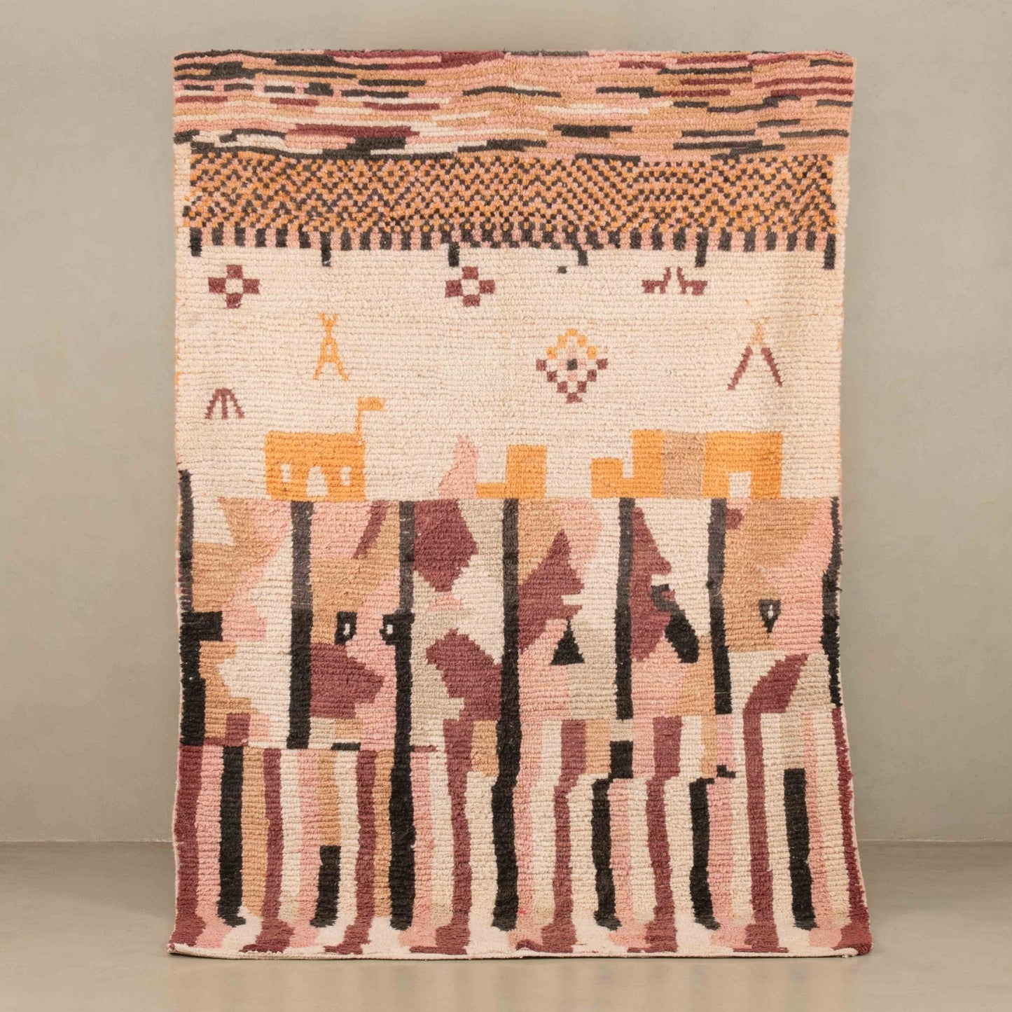 Alia - vintage boujad rug - TrendAura