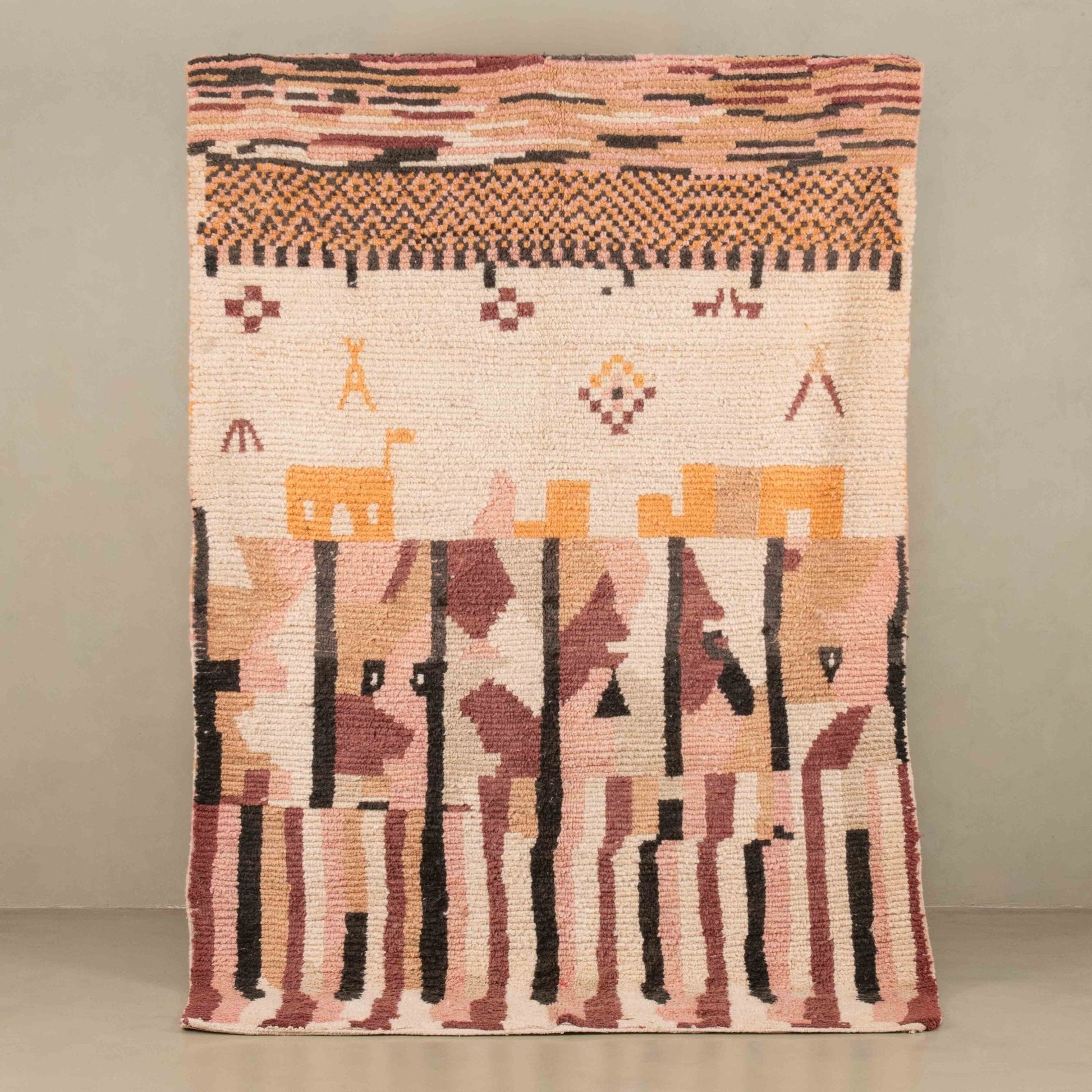 Alia - vintage boujad rug - TrendAura