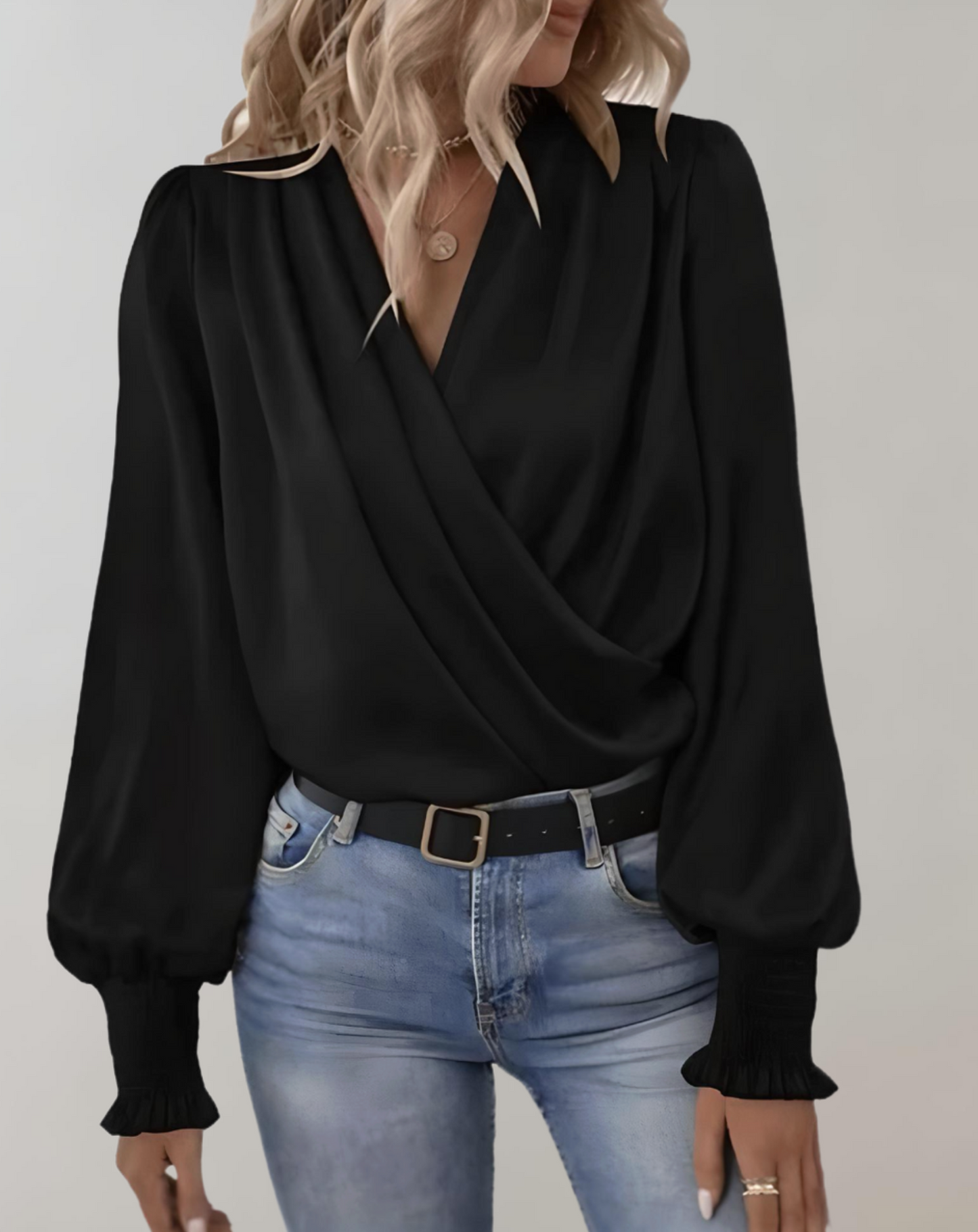 Beatrix | Elegant Blouse for Women with V-Neck