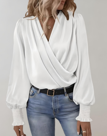 Beatrix | Elegant Blouse for Women with V-Neck