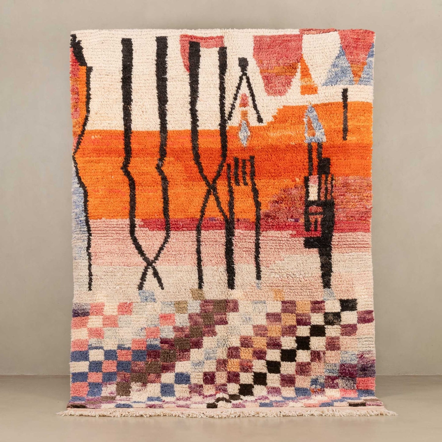 Amdegh - vintage boujad rug - TrendAura