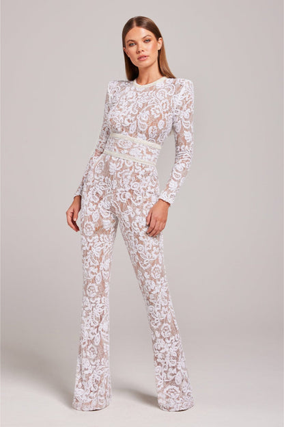 Julie Jumpsuit For Special Women Elegant Design Breathable Comfort Flattering Fit Evening Wear