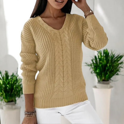 Mila Stylish Knit Sweater For Women With Cozy Comfort And Timeless Elegance Everyday Office Ready
