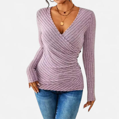 Ancient World | Women's Top Long Sleeves Sculpting Elegance Premium