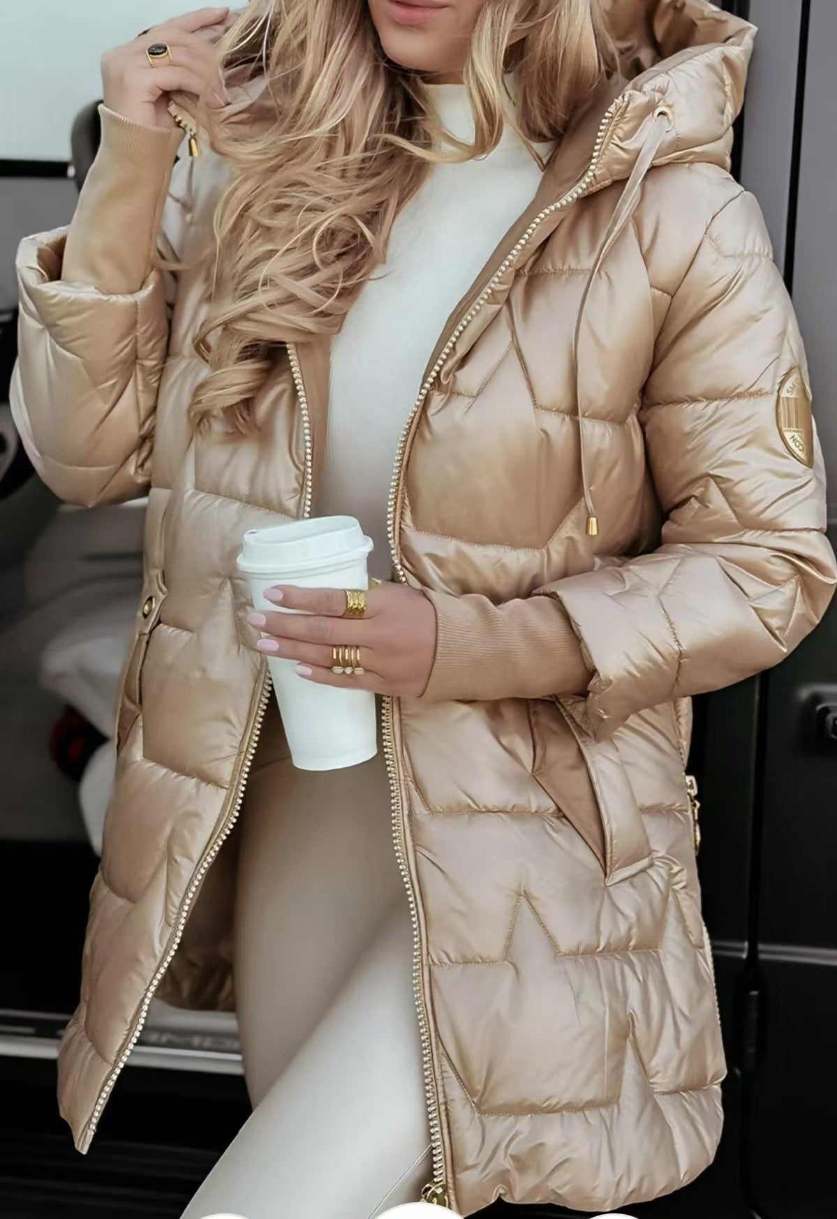 Alicia Winter Coat For Women With Hood, Chic Comfort, Clean Lines, Subtle Colors, And Superior Warmth