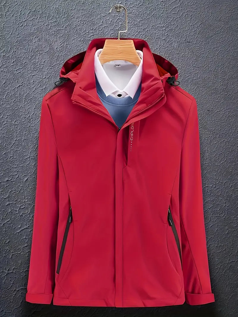 Alyssa Womens Winter Zip Closure Hooded Jacket By TrendAura Warm Windproof Snow Coat For Cold Weather